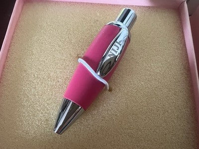 Niji Penne Sphère Compact Saumon Jaune Rose Mini Avec Trousse NOS