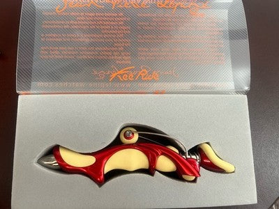 🔴 JEAN PIERRE LEPINE penna sfera Free Ride Red ergonomica Edizione Limitata