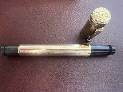Enrika Pen Fountain Pen Reentrant Pen Gold Works Vintage