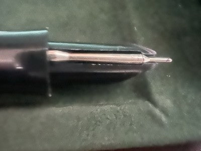 🔴 BIC penne stiloforo sfera da scrivania ROSSO NERO BLU 4 penne vintage