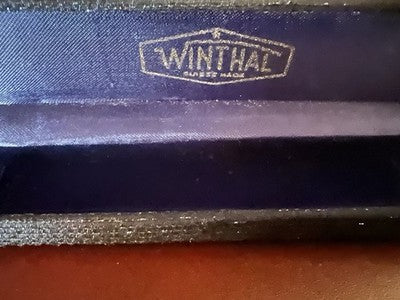 WINTHAL Box Uhrenschachtel Iridescent Blau Vintage