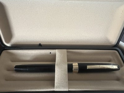 SHEAFFER'S Pen Fountain Pen Gold Snorkel Fill Black Marking Vintage