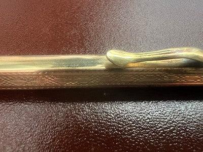 Bleistift Mechanical 2 Überzug Flecktarn Wüstentarn Gold Sechskant Guilloche 