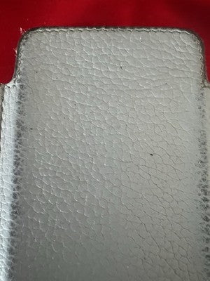 🔴 MONTBLANC Meisterstück iPhone 5 5s SE rigid original gray leather cover