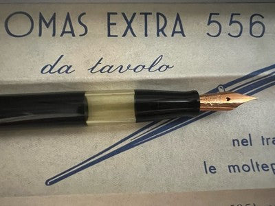 Grand-Mère Stylo-Plume Stylo à Plume Extra 556 Porte-Plume Piston Liège Or NOS