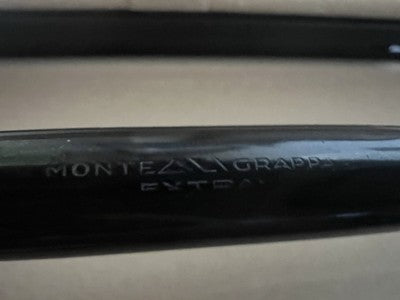 Montegrappa Stylo-Plume Stylo à Plume Extra Celluloid Bouton Bas Écrit Vintage 