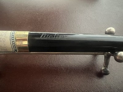 🔴 MEILOR penna stilografica pennino ORO 14KT Soennecken eG vintage '45 NOS