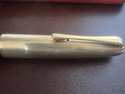 🔴 AURORA penna stilografica 88 pistone pennino ORO scrive vintage 373275