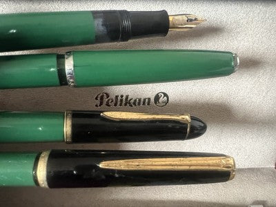 Pelikan Pens Fountain Parts Pieces Spare Parts 4 Pens Vintage