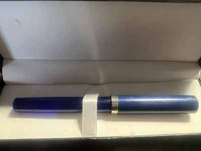 🔴 SHEAFFER penna stilografica blu cartuccia pennino F No Nonsense vintage