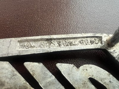 🔴 FORD Taunus stemma auto 1 SERIE emblema fregio targhetta ORIGINALE