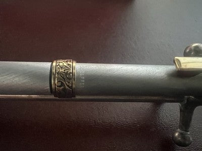 Sheaffer Crayon Mécanique Chrome Bord mit Dekor Gravé Vintage '60 