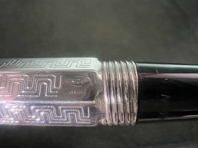 Montegrappa Pen Fountain Pen Silver 925 Reminiscence Greek Pen Gold F