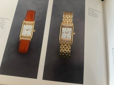 🔴 JAEGER-LeCOULTRE catalogo orologi ufficiale 1995 1996 Libro Manifattura ITALY