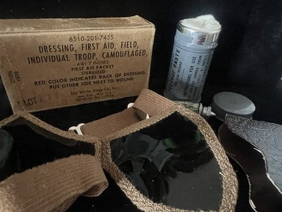 🔴 Lotto MILITARE occhiali militari deserto FOGPRUF PASTE Camouflaged vintage