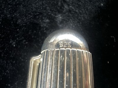 🔴 LECCE PEN penna stilografica ARGENTO 925 MASSICCIO iridium M forte peso