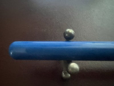 KREUZER Fountain Pen Blue Orange Cartridge Germany Vintage '70