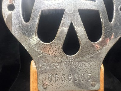 🔴 Mascotte AA Trofeo Associazione Automobili REGNO UNITO con matricola UK