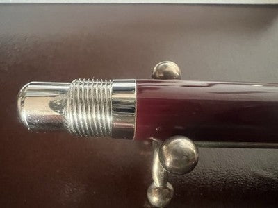 Laban Stylo-Plume Stylo à Plume Britannia Laque Blordeaux M Nouvelle NOS