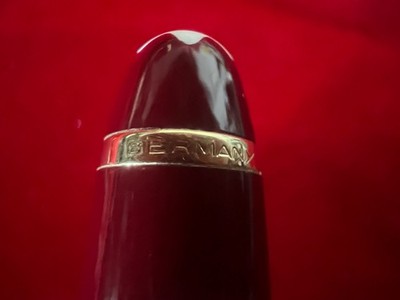 Montblanc Stift Füllfederhalter Meisterstuck 144 Bordeaux Feder Gold M Germany