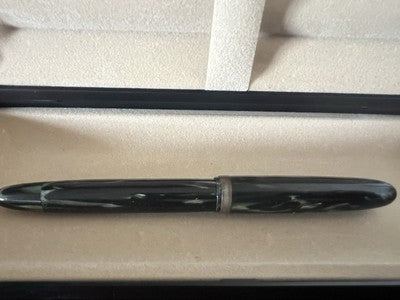 Montegrappa Stylo-Plume Stylo à Plume Extra Celluloid Bouton Bas Écrit Vintage 