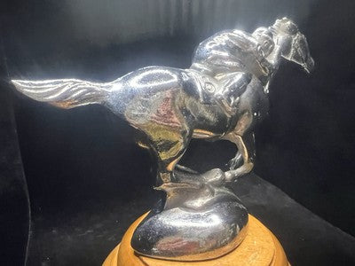 Red Mascot Horse RAMPANT Trophy Vintage Equestrian