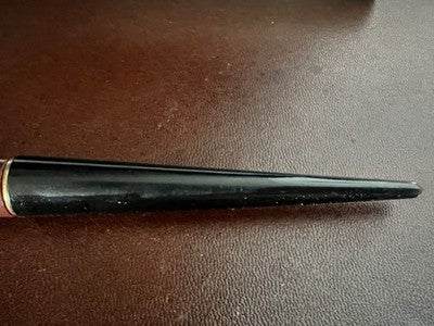 🔴 Penna stilografica scrivania a pulsante + penna a sfera stilofori vintage
