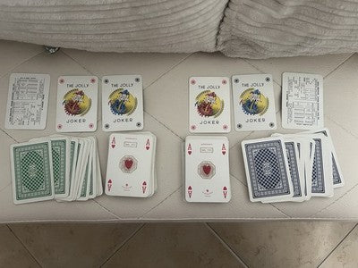 Fiat Boite Terra Mer Ciel Bois Avec 2 Jeux Cartes Originaux Vintage 1963