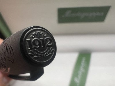 🔴 MONTEGRAPPA penna sfera Fortuna teschio Crowned Skull Edizione Limitata NOS