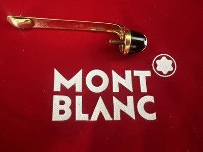 🔴 MONTBLANC penna sfera CLIP E TESTINA Meisterstück PIX ricambio originale