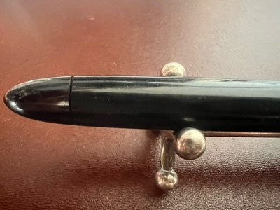 🔴 LINCOLN penna stilografica pistone pennino ORO 14k M scrive vintage 1960