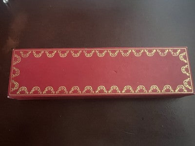 🔴 CARTIER penna sfera Vendome Trinity placcata argento opaco vintage