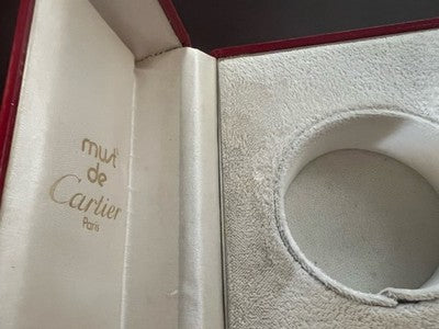 🔴 CARTIER box scatola orologio 531 originale con numero inciso vintage