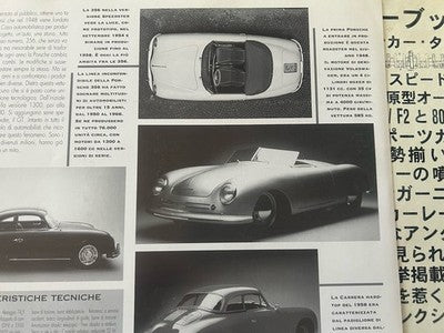 Affiche Porsche 356 Impressions 35x25 Le Temps Originales Vintage 10 PIÈCES