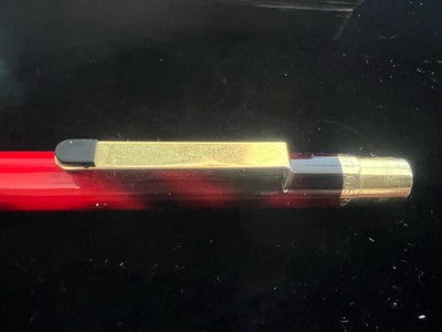 🔴 PELIKAN penna sfera Stratos lacca marmorizzata a scatto scrive vintage