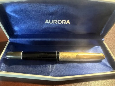 Aurora Stylo-Plume Stylo à Plume 88 Mechanisme À Piston Écrit Vintage 184517 