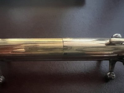 🔴 AURORA penna stilografica 88 Duo Cart placcata oro PRIMA GENERAZIONE vintage