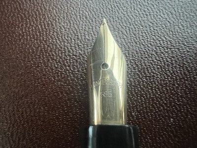 Montegrappa Pen Fountain Pen Silver 925 Reminiscence Greek Pen Gold NOS