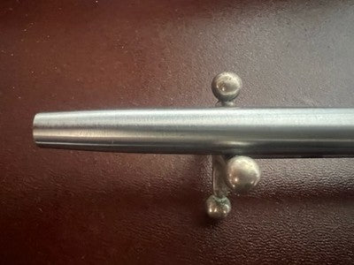 🔴 PENTEL penna PG 200 cromata refill ricaricabile vintage 1 GENERAZIONE