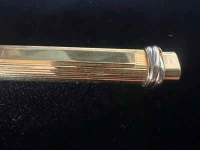 CARTIER Fountain Pen Vendome Trinity F Nib Gold Plated