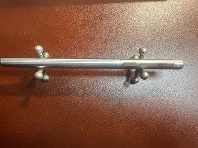 🔴 PELIKAN penna sfera Roll Pen corpo metallo opaco profili lucidi vintage