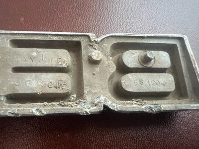 Bedford Emblem Transporter Emblem Platte Metall Vintage 1970 B