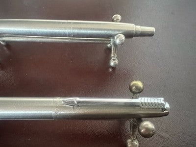 Parker Set Pen Sphere + Mechanical Pencil Steel Brushed CT Scrivono Vintage