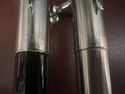 🔴 PARKER penna stilografica e sfera refill roller Frontier scrivono
