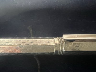 Montegrappa Stylo-Plume Sphère Reminiscence Argent 925 Et Diamant Limitée