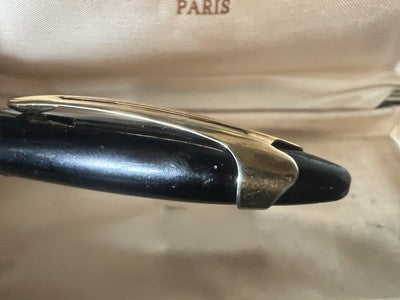 🔴 WATERMAN penna sfera Continental Paris scrive con scatola vintage