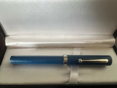 Sheaffer Stylo-Plume Stylo à Plume Bleu M No Nonsense Écrit Vintage