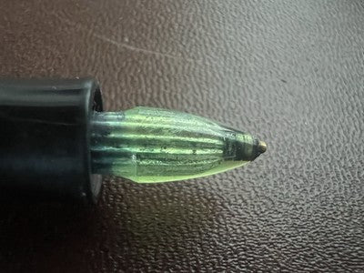 🔴 TROPEN GOLD penna sfera 225 carica inchiostro a pistone scrive vintage 1950