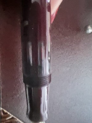 Nazaréen Gabrielli Stylo-Plume Stylo à Plume Bordeaux À Piston F Trousse