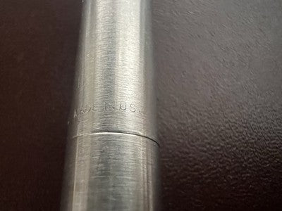 🔴 PARKER penna stilografica Vector cromata satinata pennino M cartuccia scrive
